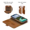 Folio Case dbramante1928 Lynge iPhone 14 Plus Tan 3 Card Pockets