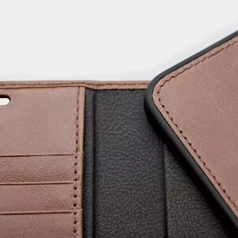 Wallet case Trunk TR-WA1254-BRW iPhone 12 mini Brown