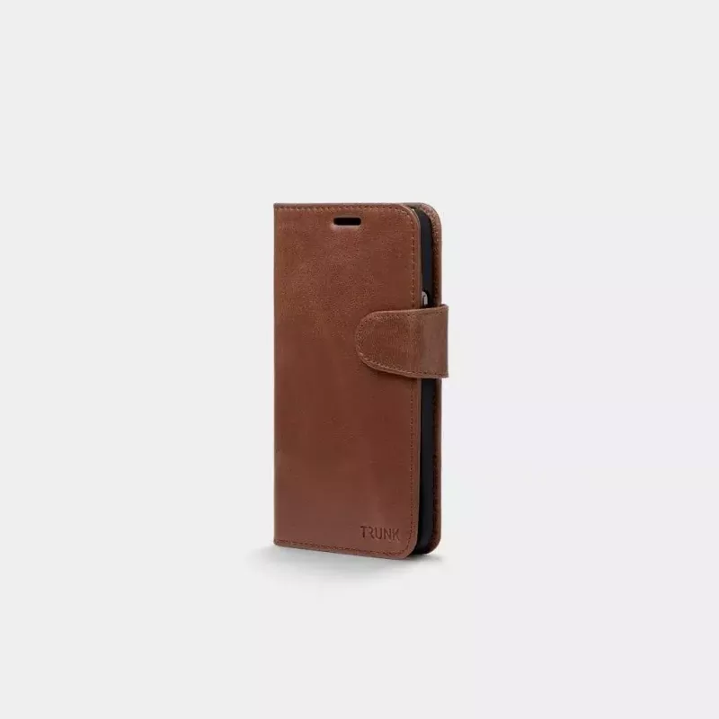 Wallet case Trunk TR-WA1254-BRW iPhone 12 mini Brown