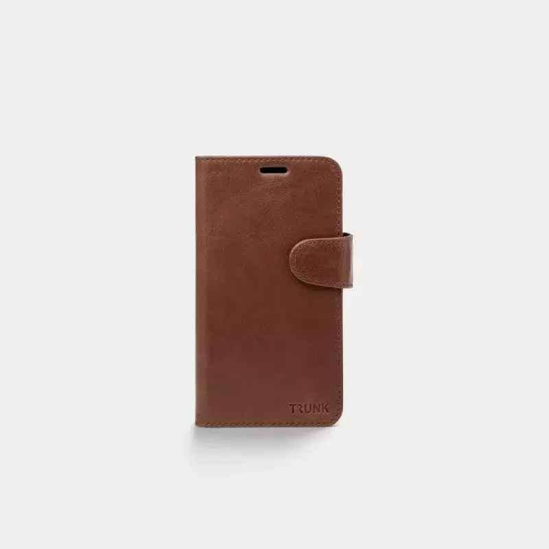 Wallet case Trunk TR-WA1254-BRW iPhone 12 mini Brown