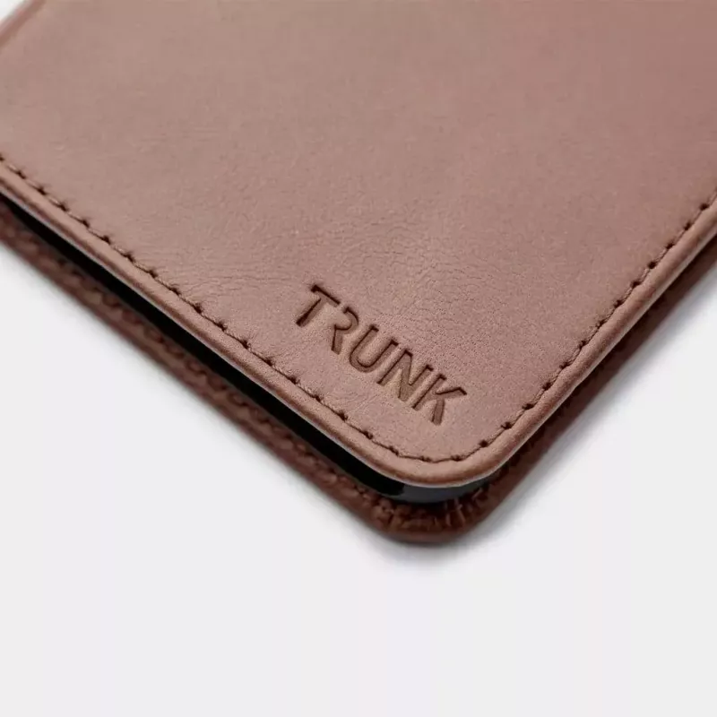 Wallet case Trunk TR-WA1267-BRW iPhone 12 Pro 17 cm Brown