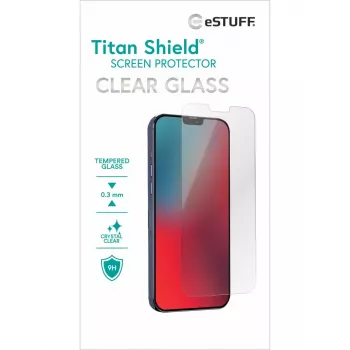 eSTUFF ES501150 mobilo tālruņu ekrāna/aizmugures aizsargstikls Caurspīdīgs ekrāna aizsargs Apple 1 gab.