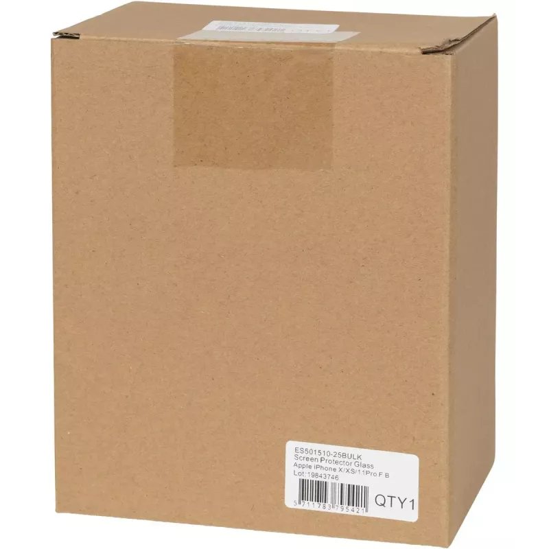 eSTUFF ES501153-25BULK mobilā tālruņa ekrāna/aizmugures aizsargs Caurspīdīgs ekrāna aizsargs Apple 25 gab.