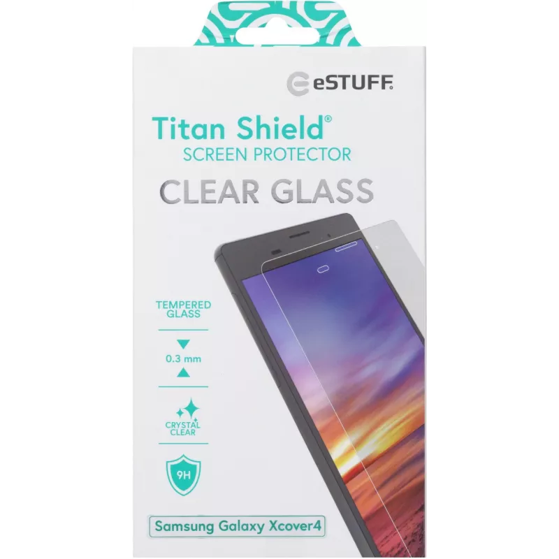 eSTUFF ES504009 mobilā tālruņa ekrāna/aizmugures aizsargs Caurspīdīgs ekrāna aizsargs Samsung 1 gab.