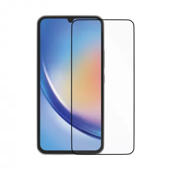 dbramante1928 eco-shield Galaxy A34 Melns Edge Anti-bacterial aizsardzības komplekts