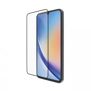 dbramante1928 eco-shield Galaxy A34 Melns Edge Anti-bacterial aizsardzības komplekts