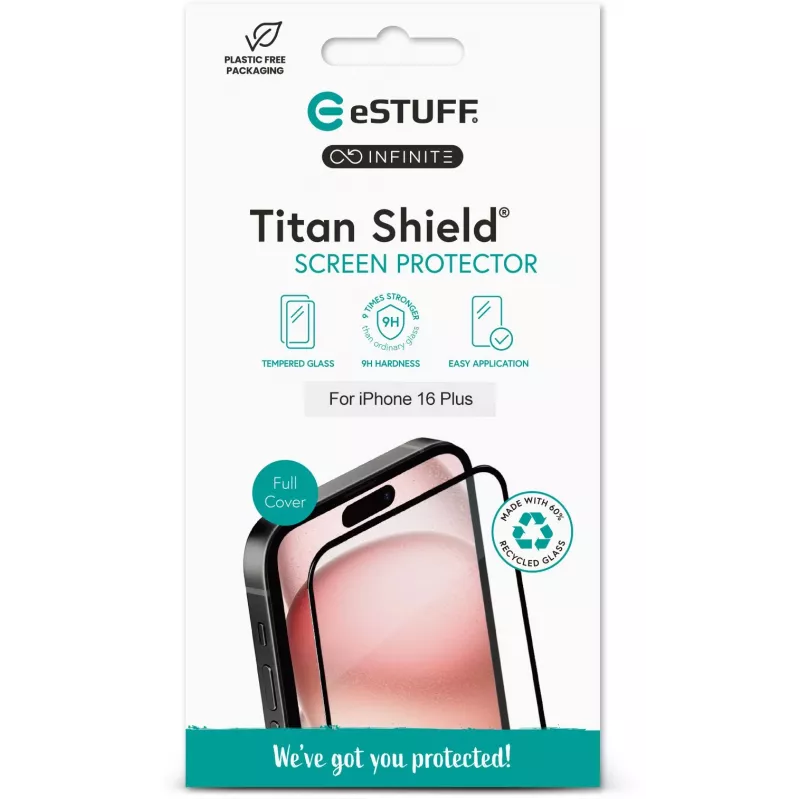 eSTUFF ES501425 mobilo tālruņu ekrāna/aizmugures aizsargs Caurspīdīgs ekrāna aizsargs Apple 1 gab.