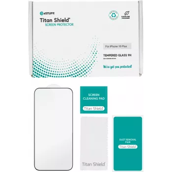 eSTUFF ES501425-50BULK mobilā tālruņa ekrāna/aizmugures aizsargs Caurspīdīgs ekrāna aizsargs Apple 50 gab.