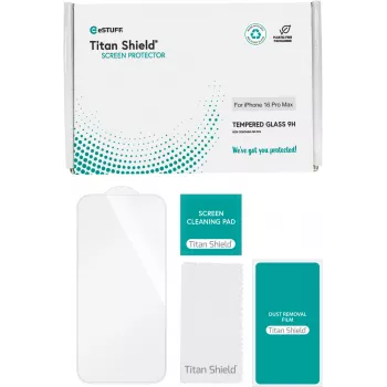 eSTUFF ES501426-50BULK mobilā tālruņa ekrāna/aizmugures aizsargs Caurspīdīgs ekrāna aizsargs Apple 50 gab.