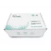 Rūdīta stikla ekrāna aizsargs eSTUFF Titan Shield Apple iPhone 13 / 13 Pro / 14 — pilns pārklājums, melns rāmis