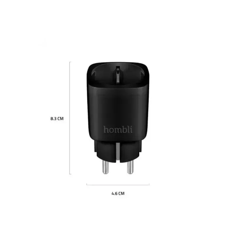 Viedais kontaktdakša Hombli HBPP-0205 3680 W Iekštelpu bezvadu Melns