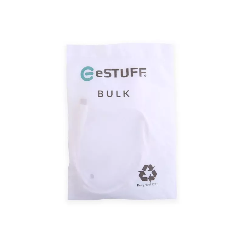 eSTUFF ES604070-BULK USB kabelis USB 2.0 0,5 m USB C Balts