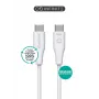eSTUFF ES604370-BULK USB kabelis USB 2.0 1 m USB C Balts