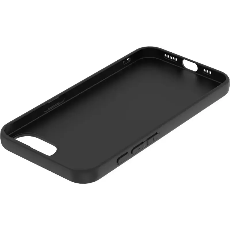 eSTUFF INFINITE GRS VIENNA iPhone 16e melns vāciņš. Materiāls (ES67101054-BULK)