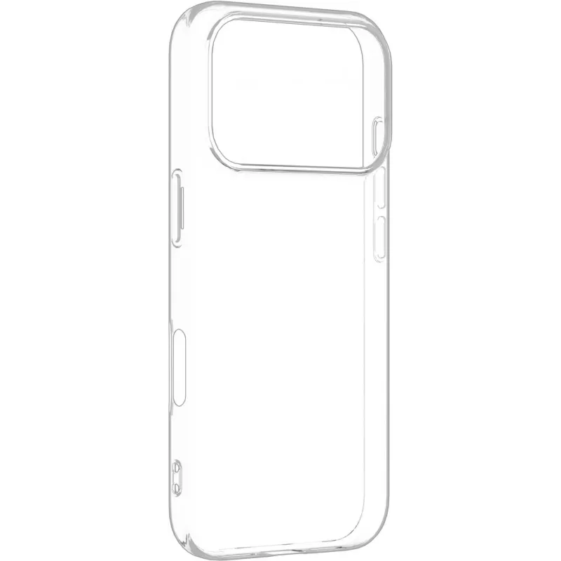 Mobilā tālruņa vāciņš eSTUFF ES67100057-BULK Apple iPhone 17 Pro, caurspīdīgs, piemērots līdz 16 cm (6,3 collas)