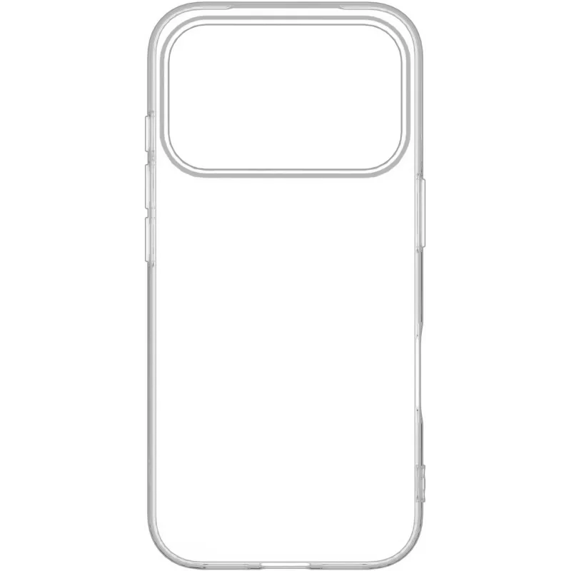 Mobilā tālruņa vāciņš eSTUFF ES67100057-BULK Apple iPhone 17 Pro, caurspīdīgs, piemērots līdz 16 cm (6,3 collas)