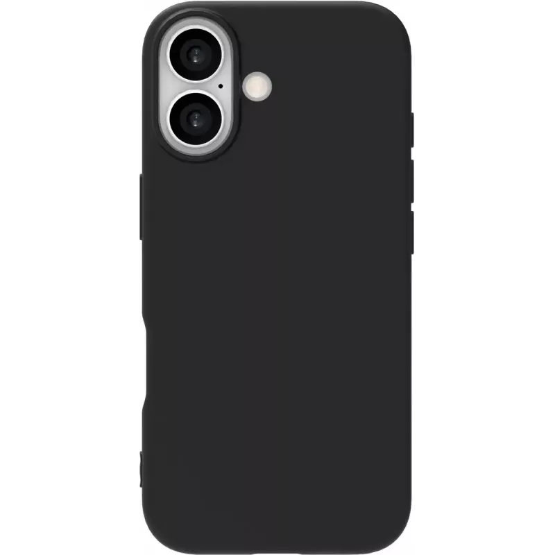 Mobilā tālruņa maciņš eSTUFF ES67101055-BULK Vāciņš Apple iPhone 17, piemērots līdz 16 cm (6,3 collu) ekrāniem, melns