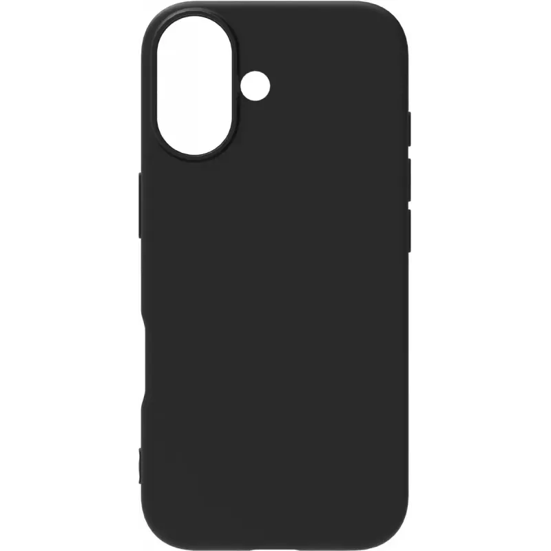 Mobilā tālruņa maciņš eSTUFF ES67101055-BULK Vāciņš Apple iPhone 17, piemērots līdz 16 cm (6,3 collu) ekrāniem, melns