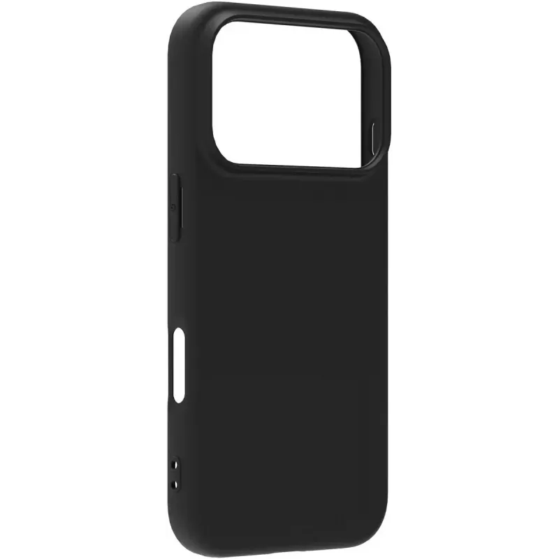Mobilā tālruņa vāciņš eSTUFF Apple iPhone 17 Pro, 16 cm (6,3 collu) ekrānam, melns