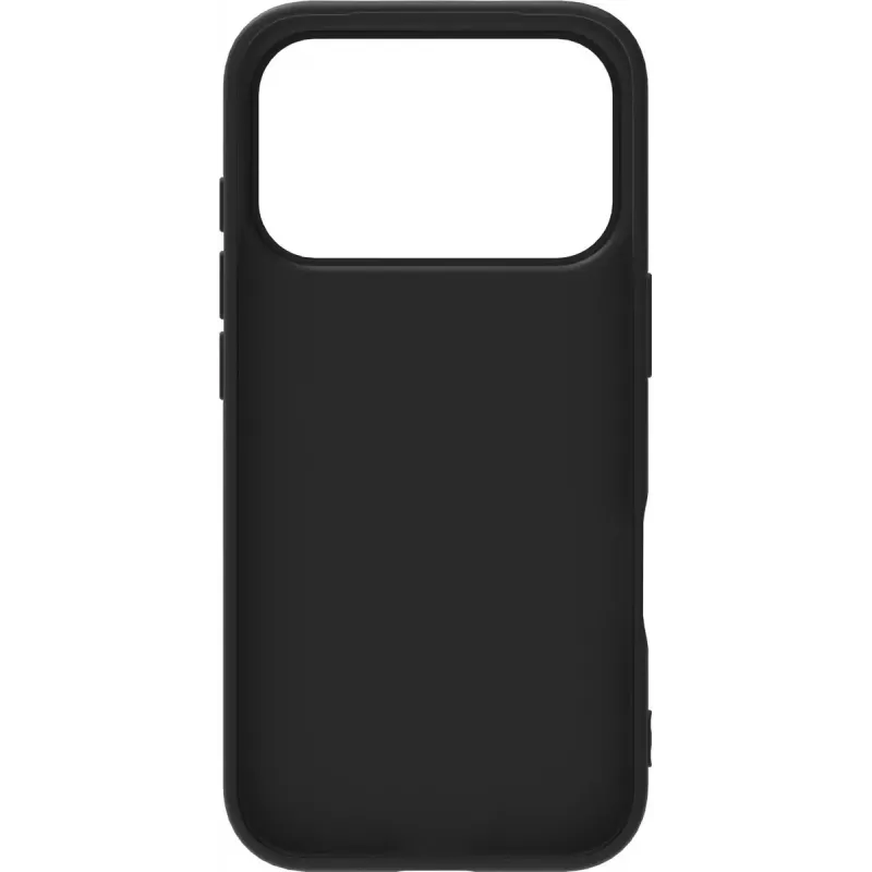 Mobilā tālruņa vāciņš eSTUFF Apple iPhone 17 Pro, 16 cm (6,3 collu) ekrānam, melns