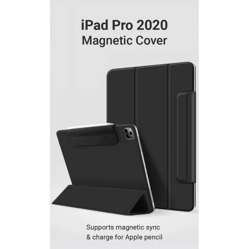 eSTUFF COLORADO magnētiskais futlāris iPad Pro 11 2022/2021/2020 - melns