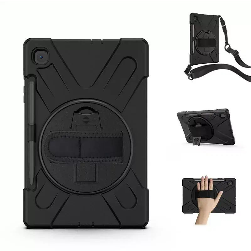 Vāciņš eSTUFF AUSTIN Defender vāciņš Samsung Galaxy Tab S6 Lite 2022/2020 melns