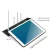 eSTUFF SEATTLE Penālis iPad Air 5/4 10.9 2022/2020 — melna PU āda