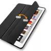 eSTUFF SEATTLE Penālis iPad Air 5/4 10.9 2022/2020 — melna PU āda