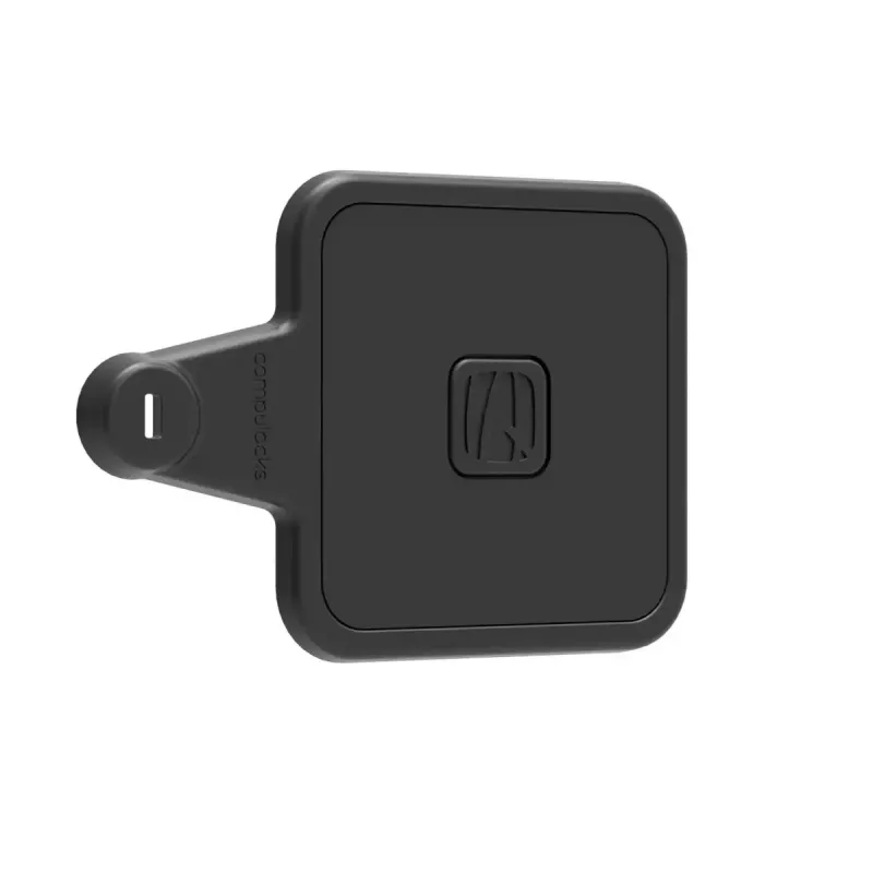 Adhezīva rezerves plāksne Magnetix stiprinājumam no Maclocks Compulocks, melna