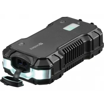 Sandberg auto startera ārējais akumulators 10000 mAh USB Type-A Type-C melns