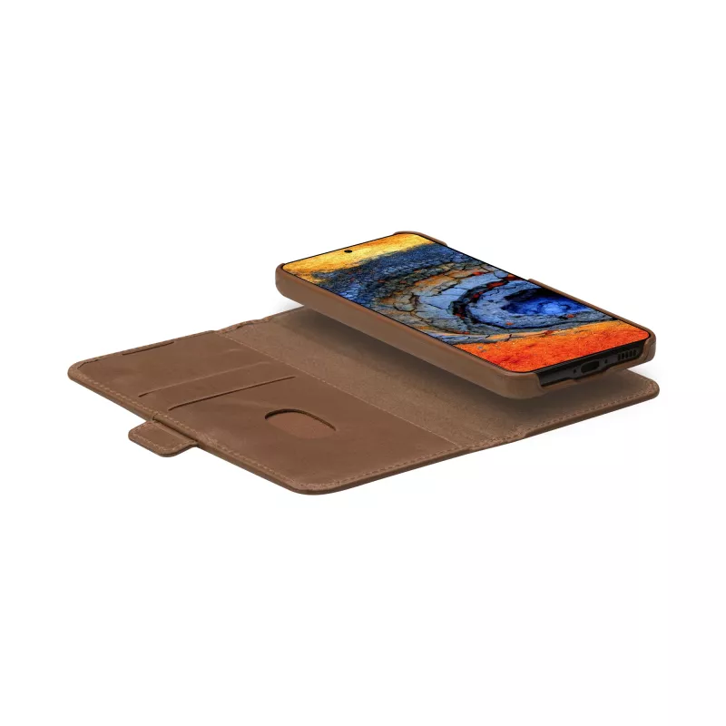 dbramante1928 Lynge mobilā tālruņa maciņš 15,8 cm (6,2 collas) Atvāžamais maciņš Tan