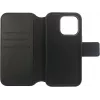 Wallet case eSTUFF iPhone 16 Pro 6.3 inch Melns 3 card pockets