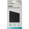 Wallet case eSTUFF iPhone 16 Pro 6.3 inch Melns 3 card pockets