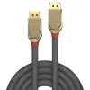 Lindy 3m DisplayPort 1.4 kabelis, Gold Line