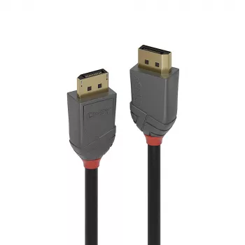 Lindy 5m DisplayPort 1.4 kabelis, Anthra Line