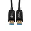 USB kabelis Microconnect USB3.0AA10BOP 10 m USB 3.2 Gen 1 Melns