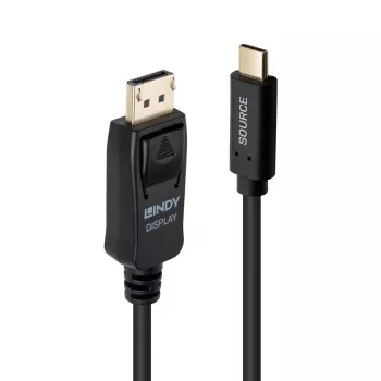 Lindy 3m USB Type C uz DisplayPort 4K60 adaptera kabelis ar HDR