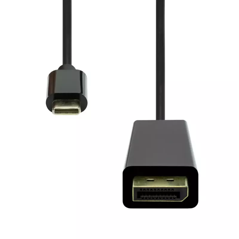 Video kabeļa adapteris ProXtend USBC-DP-0005 0.5 m USB Type-C DisplayPort melns