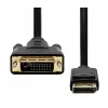 DisplayPort–DVI-D kabelis ProXtend DP1.2-DVI241-003 3M