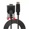 Lindy 0,5 m DisplayPort uz VGA kabelis