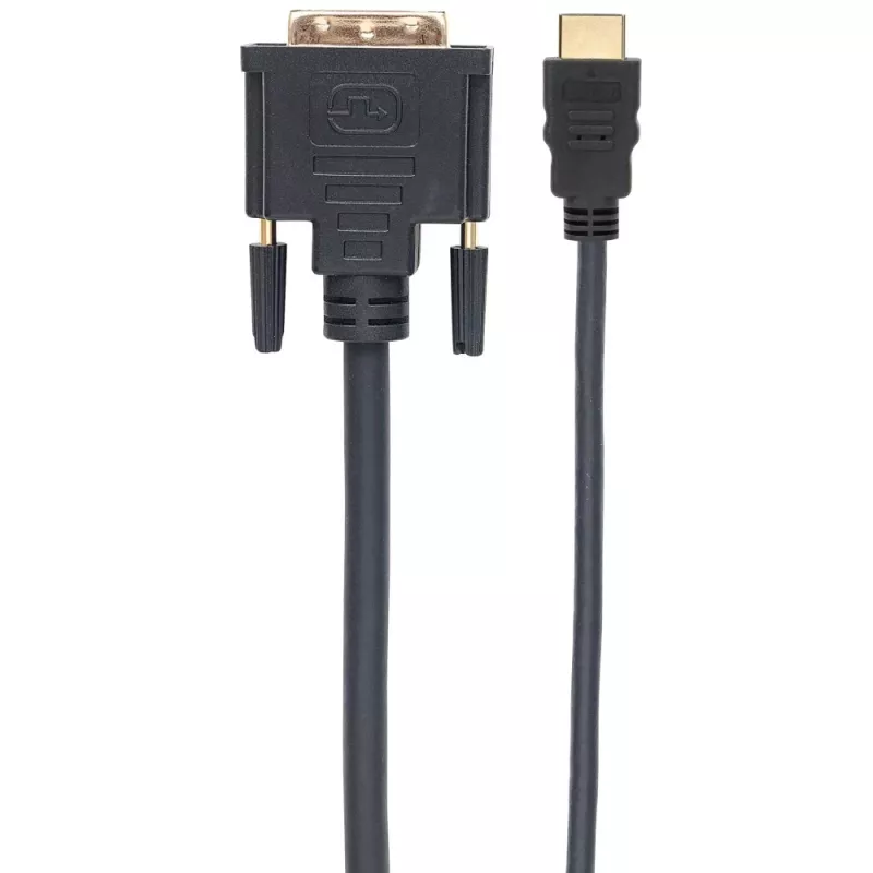 Video kabeļa adapteris Techly ICOC-HDMI-D-045 5 m DVI-D, melns