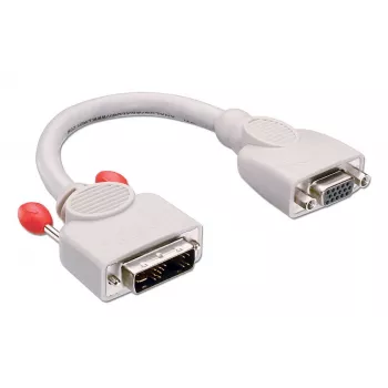 DVI uz VGA adaptera kabelis Lindy 41222 0.2m