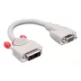 DVI uz VGA adaptera kabelis Lindy 41222 0.2m