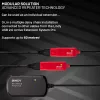 Lindy 8m USB 2.0 aktīvais pagarinātājrumbulis Pro