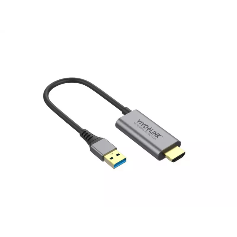 Adapter VivoLink HDMI un USB-A uz USB-C PROADHDMI 4K izšķirtspēja, saderīgs