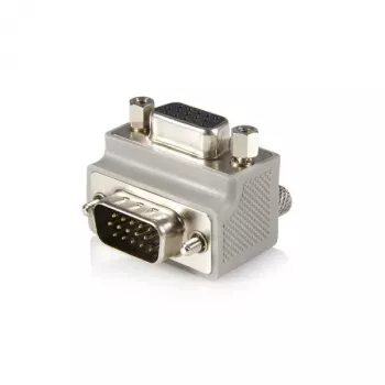StarTech.com Leņķveida VGA–VGA kabeļa adapteris, tips 1 – vīr./sieviš.