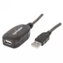 USB-A uz USB-A pagarinātāja kabelis Manhattan 150958
