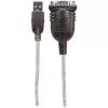 USB-A uz seriālo pārveidotāja kabelis Manhattan 205153