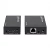 Manhattan HDMI 1080p signāla pagarinātāja komplekts caur Ethernet, līdz 50 m ar vienu Cat6 kabeli, raidītāja un uztvērēja moduļi, IS atbalsts, trīs gadu garantija