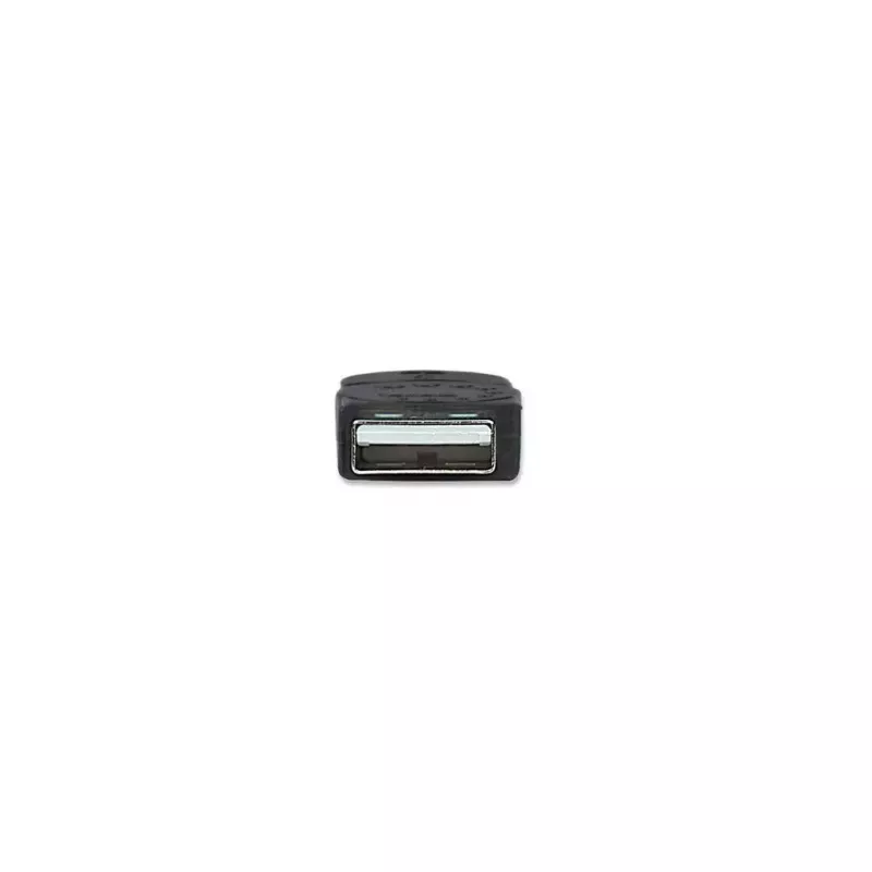 USB-A uz USB-B kabelis Manhattan 333368 1,8 m vīr. pret vīr. melns